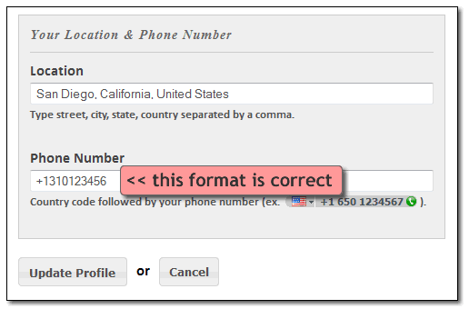 Verify your phone number