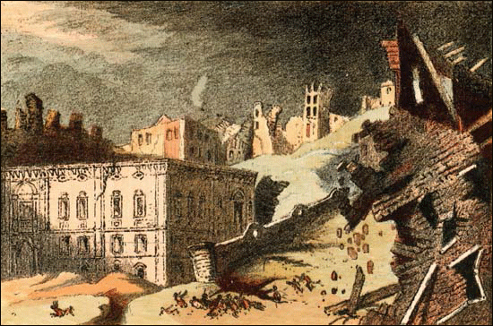 1775 Great Tsunami in Lisbon Portugal