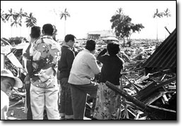 1960 Hilo Theatre - After Tsunami. 