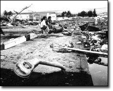 1960 Waiakea - After Tsunami. 