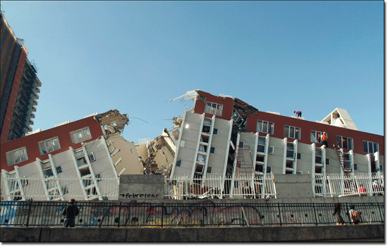 2010 Chile-Apartment collapsed