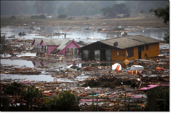 2010 Chile-flooded-areas-Pelluhue