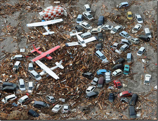 2011 Japan after Tsunami scenario 