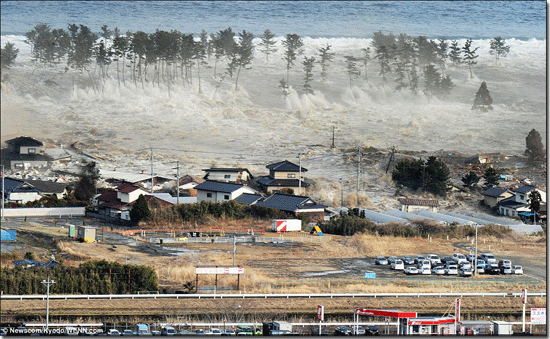 2011 Japan immediately after Tsunami killer wave