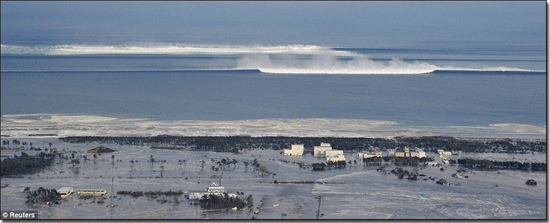 2011 Japan Tsunami wave train