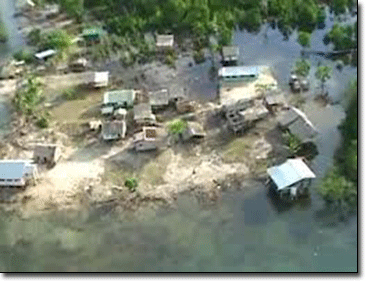 2013 - Tsunami at Lata - Temotu province - Solomon Islands
