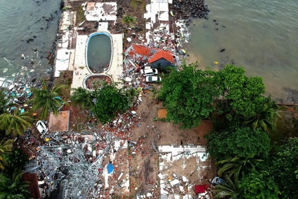 Sunda Strait Tsunami, Indonesia 2018