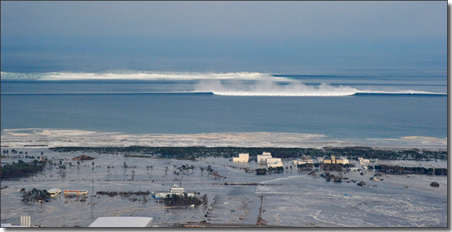 Tsunami waves